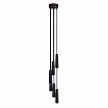 Sura 6 oprawa wisząca 6xG9 5W czarna